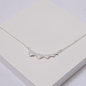 223055 colar folheado a prata colar coracoes unidos colar romantico colar feminino prata colar casal colar de coracao semijoia prata 2