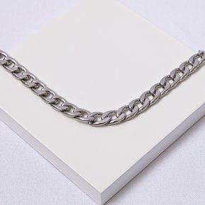 01 corrente aco inox prateado elos grumet continuos 70cm