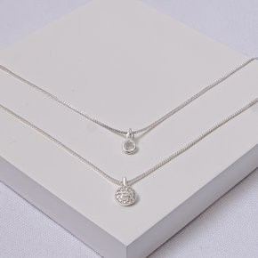 235794 colar duplo colar folheado prata colar ponto de luz colar veneziana colar circulo cravejado 1