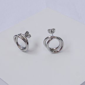 243437 brinco aco inox brinco feminino brinco argola brinco entrelacado brincos delicados brinco moderno brinco resistente