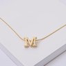 244207 m colar letra colar com letra colar inicial colar pingente letra colar folheado ouro colar veneziana