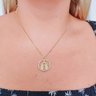 236622 colar nossa senhora colar nossa senhora aparecida colar religioso colar feminino colar dourado 1
