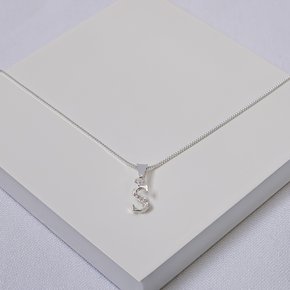 244233 s colar letra cravejada colar inicial prata colar com letra colar folheado prata colar letra zirconia