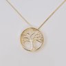 240240 colar feminino colar arvore da vida colar folheado ouro colar com pingente colar delicado colar com zirconia 2
