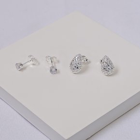 244949 brinco duplo brincos femininos brinco gota prata brinco de zirconia brinco delicado brincos modernos