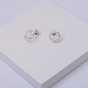 2257566 brinco folheado a prata brinco circulo trancado brinco prata feminino brinco pequeno prata brinco redondo