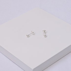 244923 brinco infantil brinco bebe brinco folheado a prata brinco bolinha brinco feminino brinco com tarraxa baby