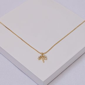 240307 colar arvore da vida colar veneziana colar feminino colar folheado a ouro colar com pingente colar arvore da vida