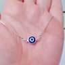 245288 colar olho grego colar prata olho grego colar protecao colar veneziana prata colar feminino delicado 2
