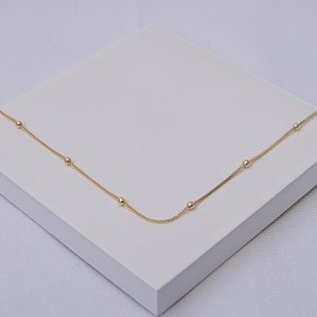 245589 colar folheado a ouro colar veneziana colar com bolinhas colar feminino dourado colar delicado colar veneziana