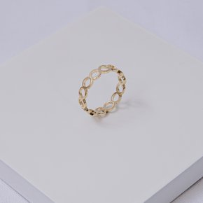 245883 anel folheado a ouro anel de circulos anel circulos vazados anel feminino ouro anel delicado ouro