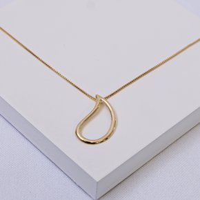 239121 colar feminino colar folheado a ouro colar delicado colar gota colar gota vazada colar veneziana colar elegante