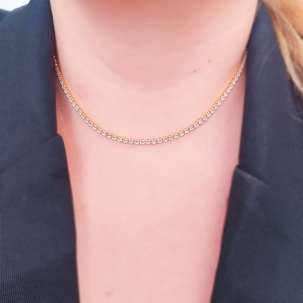 246168 colar choker ouro colar riviera ouro choker riviera zirconias colar feminino dourado colar festa ouro colar choker 2