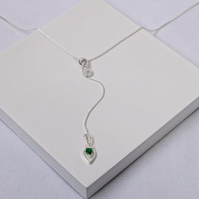 246205 colar gravata feminino colar pedra verde pedra verde colar folheado prata colar ajustavel feminino colar delicado gota