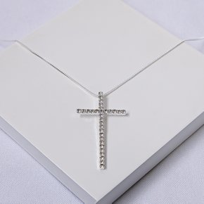 234981 colar cruz prata colar feminino cruz colar veneziana prata colar prata com cruz colar cruz cravejada colar de cruz feminino
