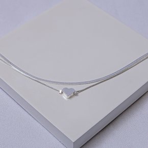 243383 pulseira folheada a prata pulseira dupla pulseira coracao pulseira prata feminina pulseira com pingente