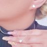 03 conjunto feminino folheado a prata coracao cravejado com zirconias